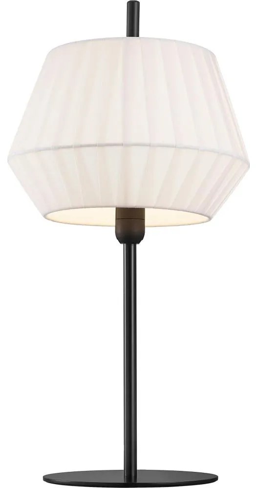 Nordlux - Stolná lampa DICTE 1xE14/40W/230V biela/čierna