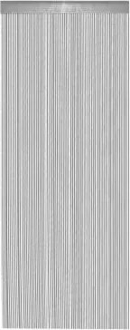 Šnúrkový záves/záclona Hammer 90x245 cm, strieborná%