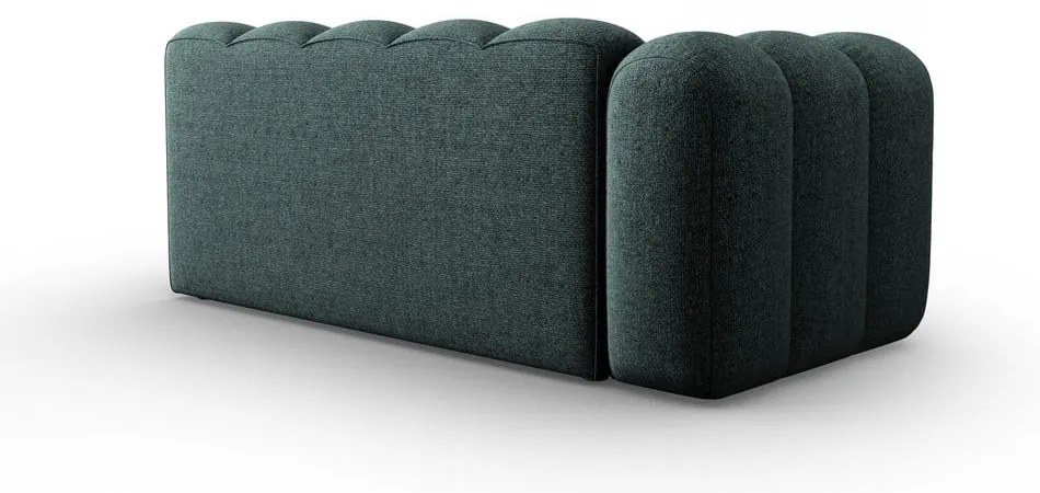 Tyrkysovomodrý modul pohovky (ľavý roh) Lupine – Micadoni Home