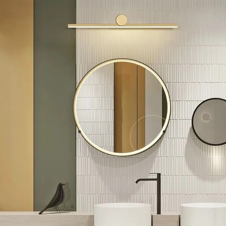 Kúpeľňové LED svietidlo APP1346-W 81,5 cm zlaté/neutrálna biela