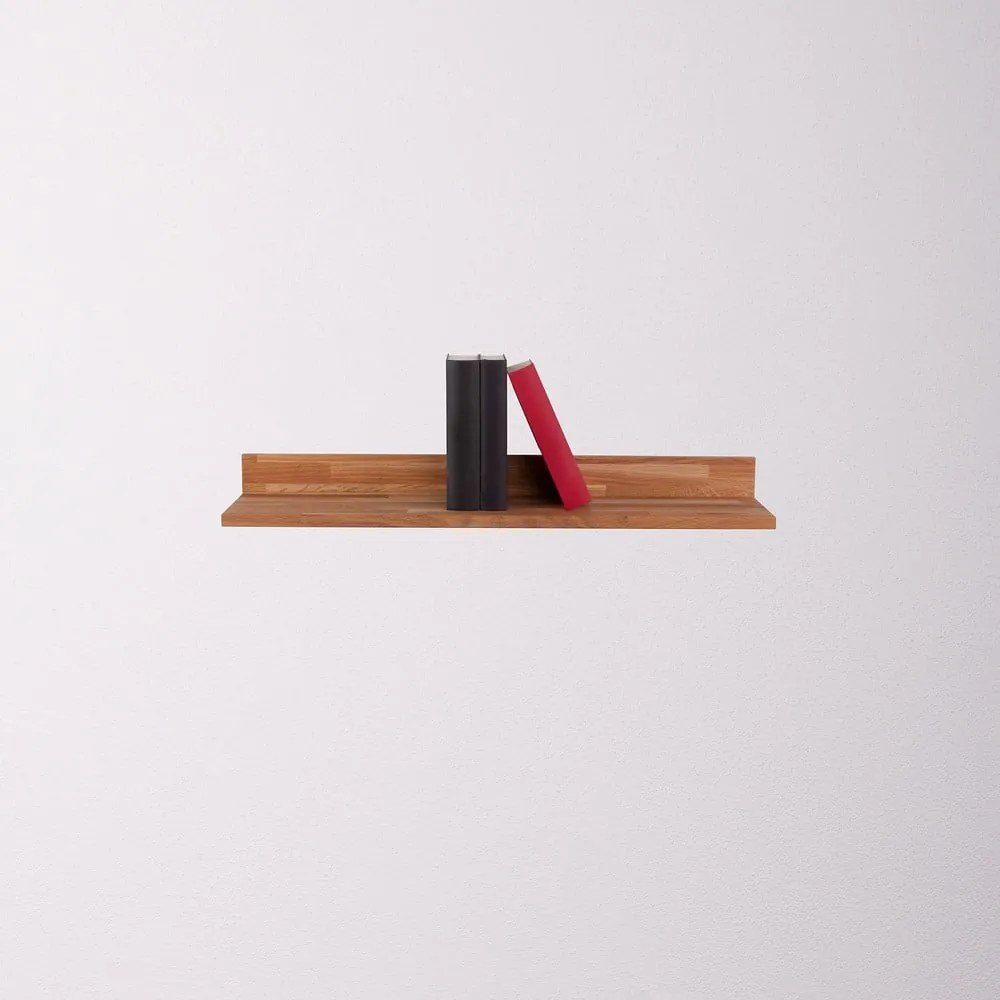 Police na obrázky z dubového dreva v prírodnej farbe 60 cm Kalle – Interia Home &amp; Living