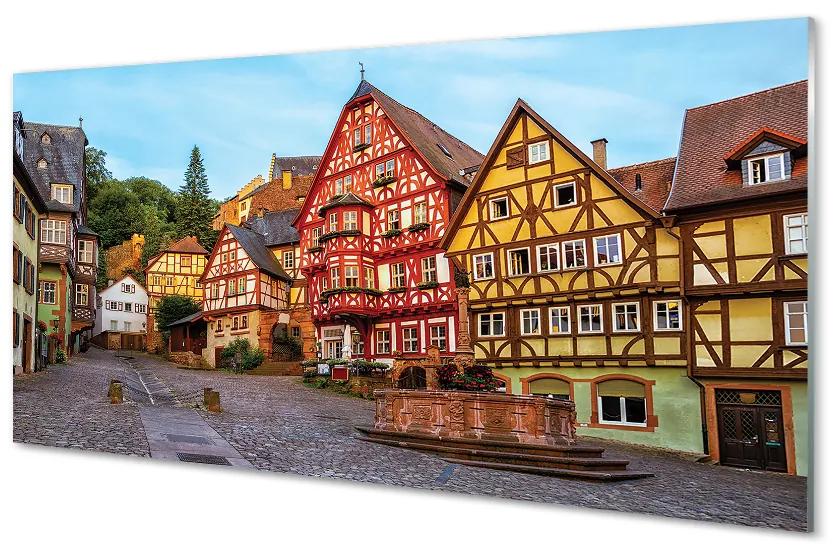 Obraz na akrylátovom skle Germany staré mesto bavorsko 120x60 cm