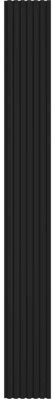 Mexen Lam-F, akustické stenové lamely 275 × 31,5 cm, filc 6 mm, čierna lesklá, S105-275317-2812-055