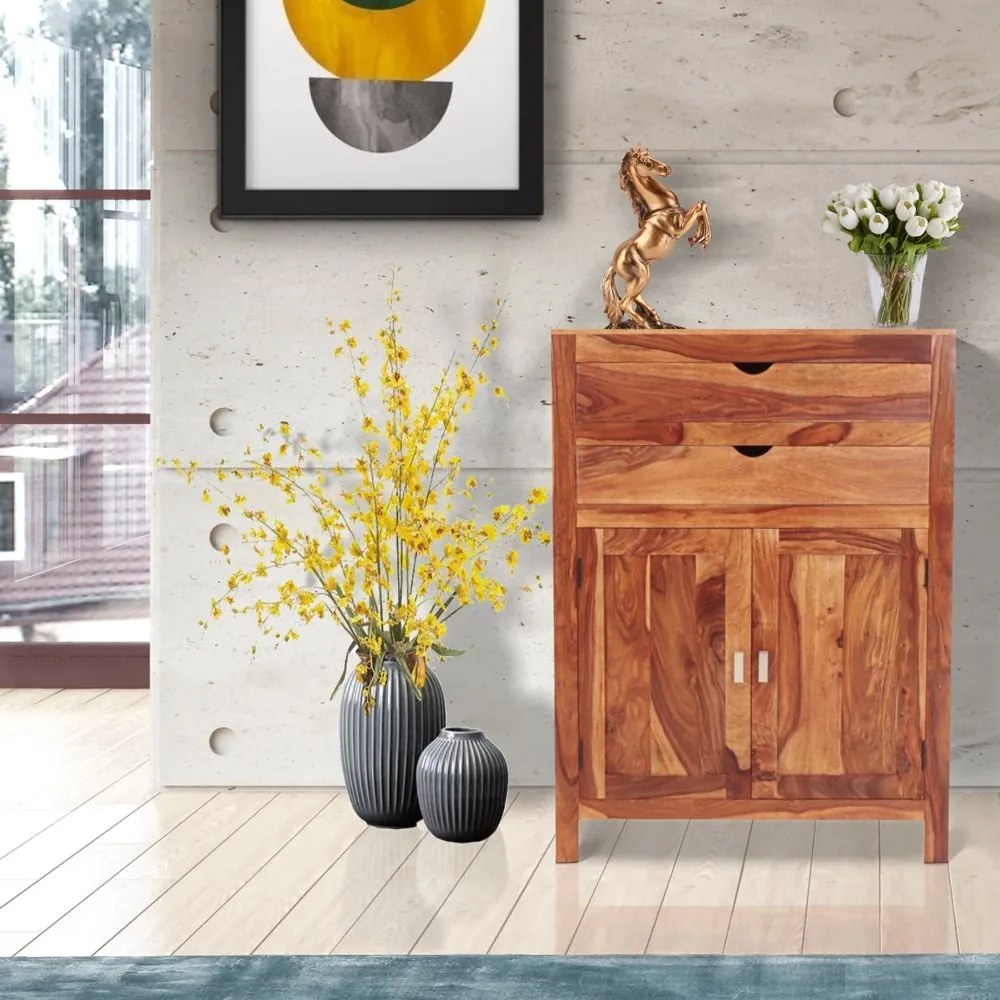 furniture-nabytek.cz - Luxusná komoda z masívneho dreva palisander 90x120x45