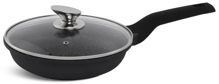 10 kusový set hrncov - matná čierna