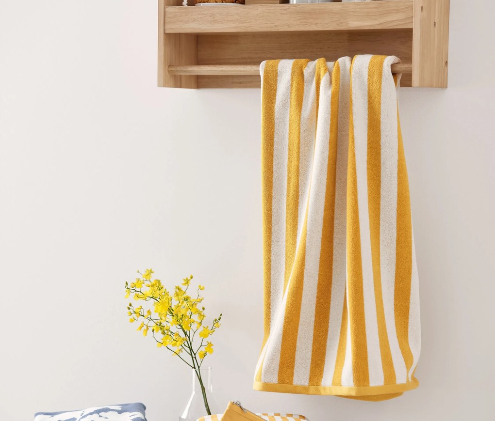 Žakárové uteráky, 2 ks, modré