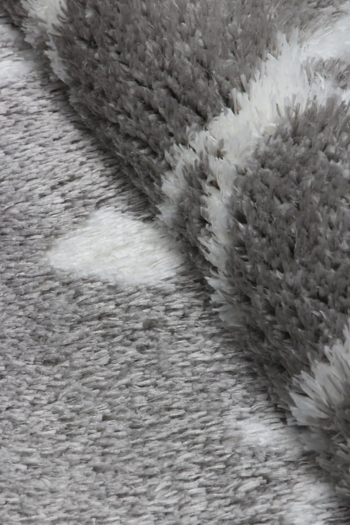 Koberec Boho 590 D.GREY/CREAM rozmery koberec: 60x100 cm