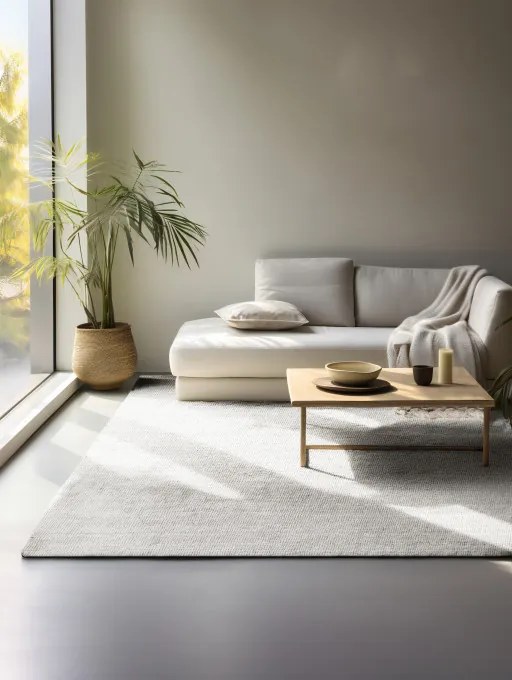 Koberec Hanse Home Bouclé Jaipur biely