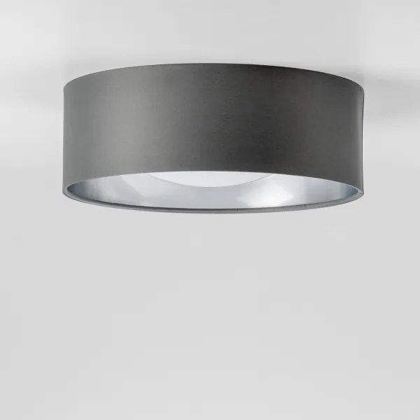 LED stropné svietidlo LED/12W/230V, priemer 32 cm, sivé/strieborné
