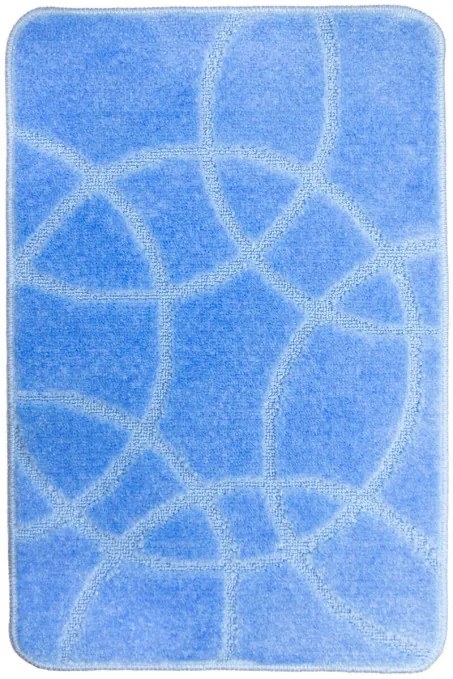 Kúpeľňový koberček MONZA modrý