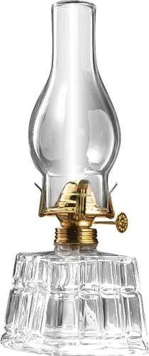 BRILAGI - Petrolejová lampa MERLIN číra/zlatá