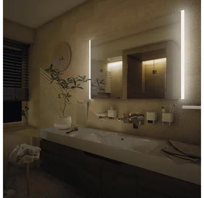Zrkadlo do kúpeľne s LED osvetlením Nimco 90x70 cm ZP 11019