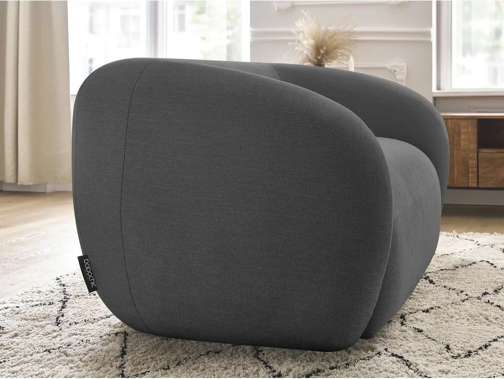 Tmavosivá ženilková pohovka 160 cm Celine – Bobochic Paris