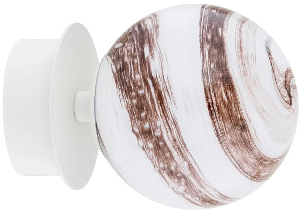 Argon 8454 - Nástenné svietidlo FABIO 1xE14/7W/230V alabaster biela