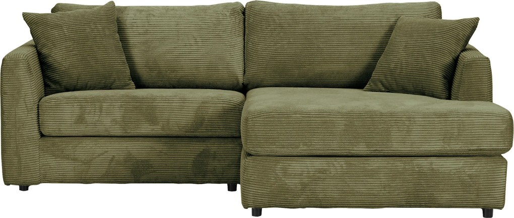 XXXLutz ROHOVÁ SEDAČKA, textil, olivovozelená Carryhome - Sedačky - 001877076503