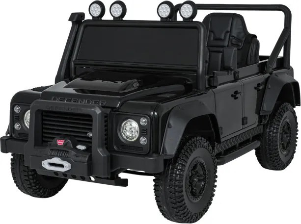 Elektrické autíčko Land Rover Defender 110 SVX čierne