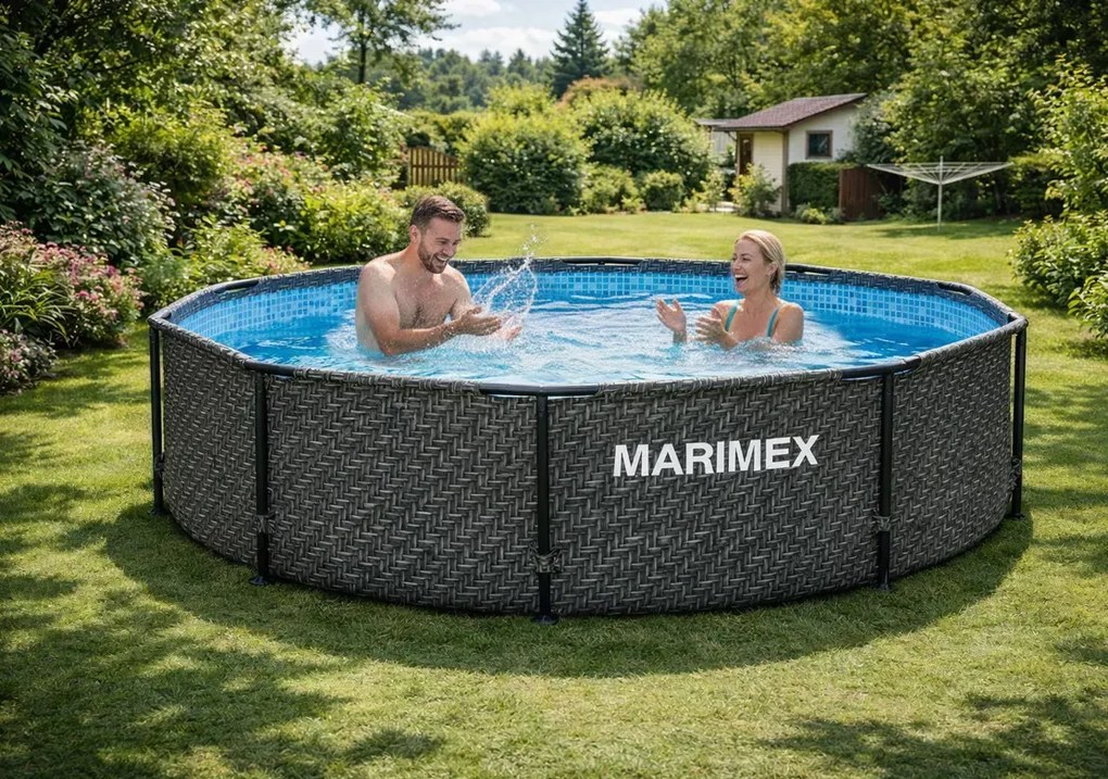Marimex | Bazén Marimex Florida 3,05 x 0,76 m bez príslušenstva - motív RATAN | 10340234