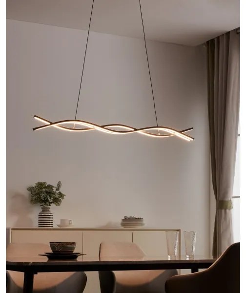 Eglo 99317 - LED Luster na lanku LASANA LED/36W/230V