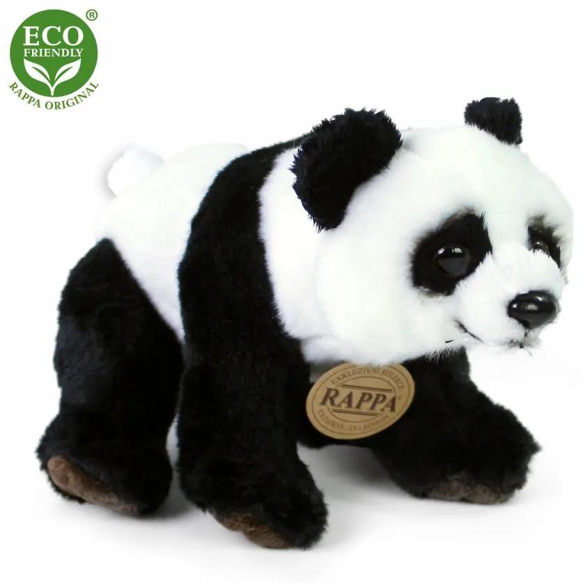 Plyšová panda sediaci alebo stojaci 22 cm ECO-FRIENDLY