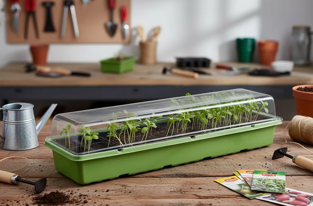 Mini skleník Cell zelený