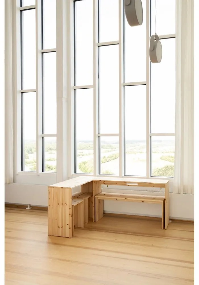 Jedálenský stôl z borovicového dreva 79x124 cm Join-In – Karup Design