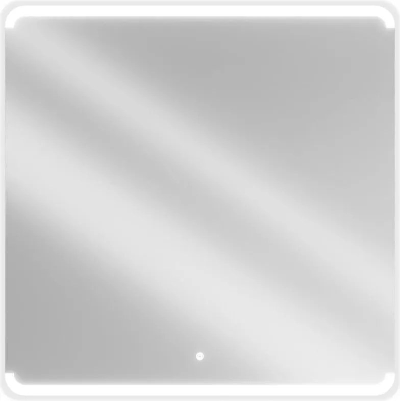 Mexen Nida kúpeľňové zrkadlo s podsvietením 100 x 100 cm, LED 6000K, ochrana proti zahmleniu - 9806-100-100-611-00