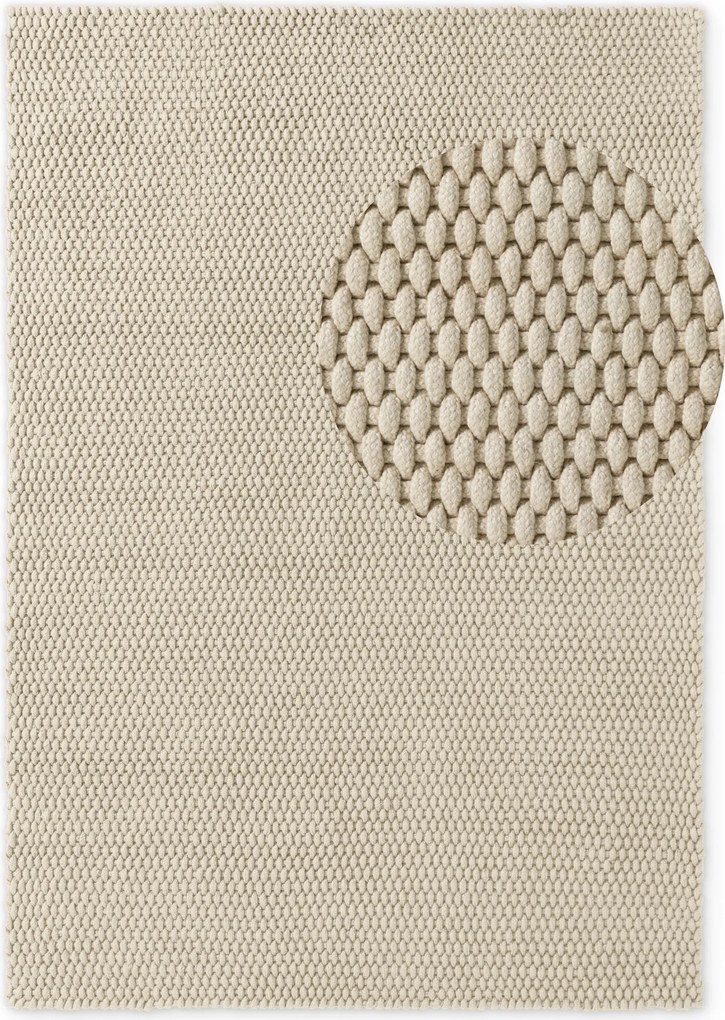Ted Baker, Kusový koberec Ted Baker Southwark 106405 Creme, 80x150, biela, chodba / predsieň