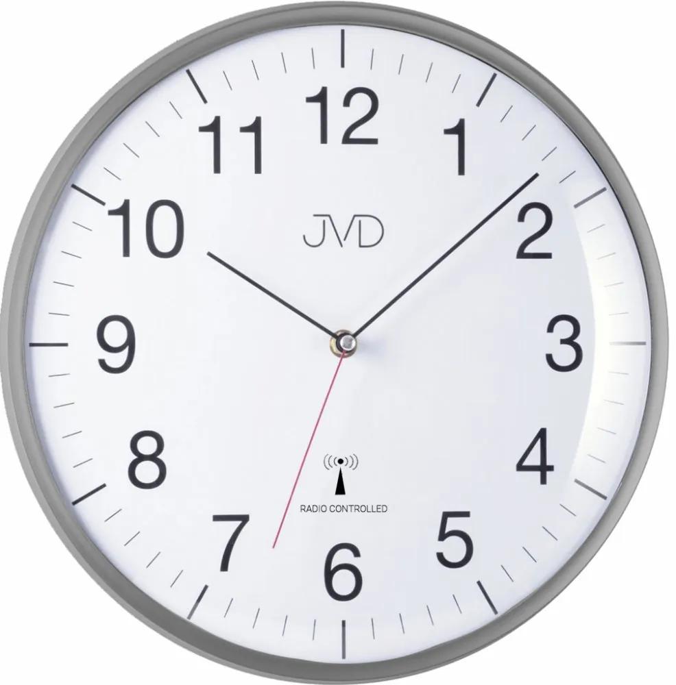 Nástenné hodiny JVD RH16.2, DCF, 33cm