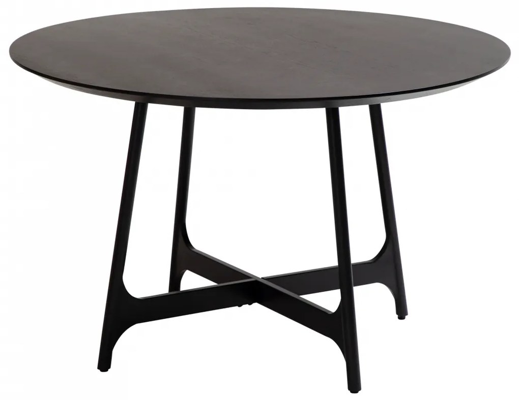 OOID OKRÚHLY JEDÁLENSKÝ STÔL, Ø 120 CM black