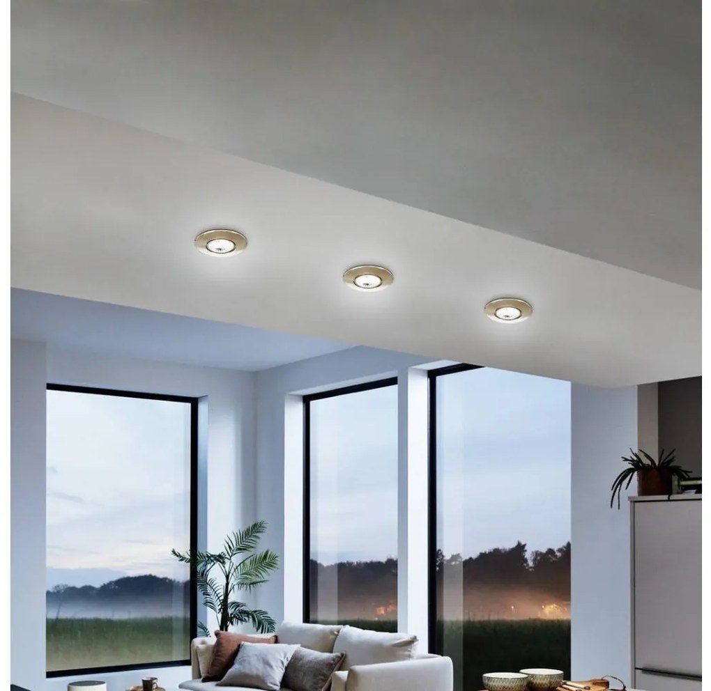 Eglo 75765 - SADA 3x LED Podhľadové svietidlo ZUJAR LED/3,4W/230V chróm