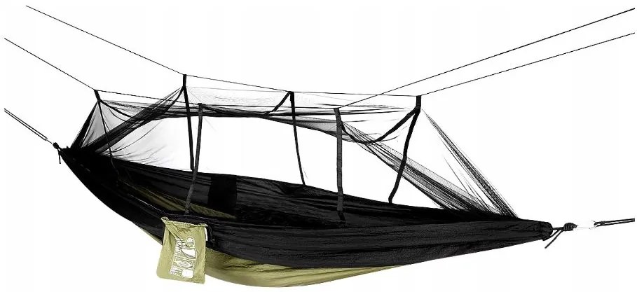 Bestent Hojdacia sieť pre 2 osoby s moskytiérou 270x140cm zelená