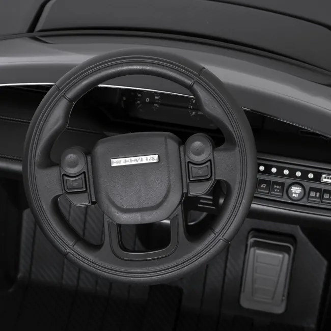 Elektrické autíčko LAND ROVER DISCOVERY čierne