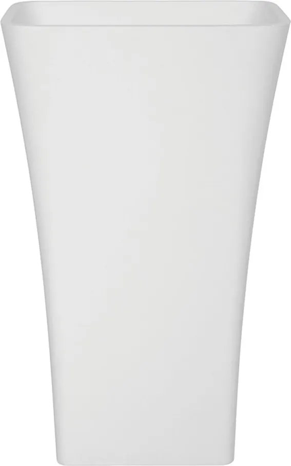 Besco Voľne stojace umývadlo z liateho mramoru Assos UM VS 52x41x85 cm