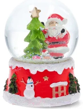 Vianočná dekorácia RONIE snehová guľa 981627