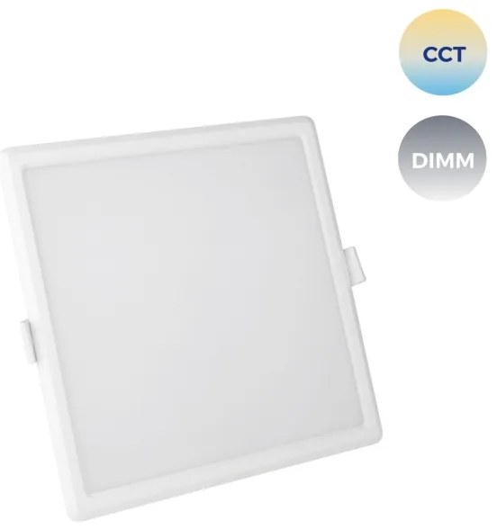 LED Stmievateľné podhľadové svietidlo ALGINE LED/12W/230V Wi-Fi Tuya hranatý