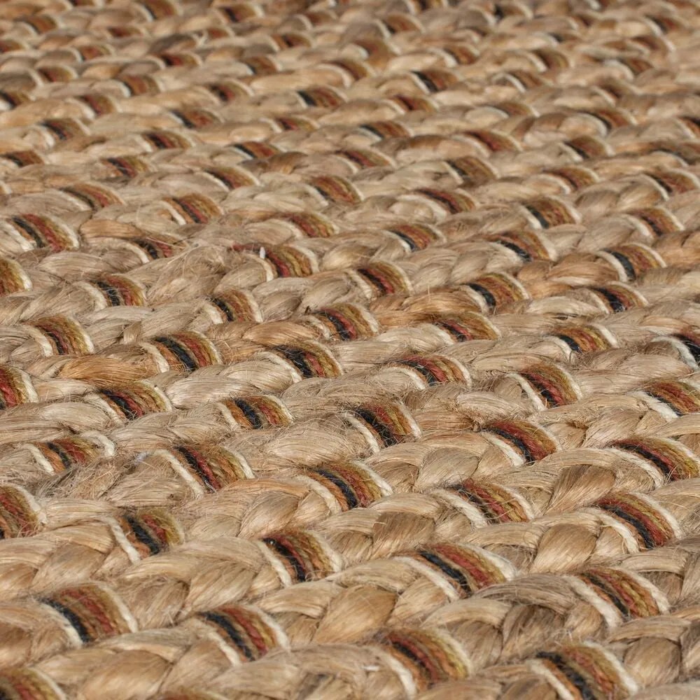 Jutový koberec behúň v prírodnej farbe 60x230 cm Sol - Flair Rugs