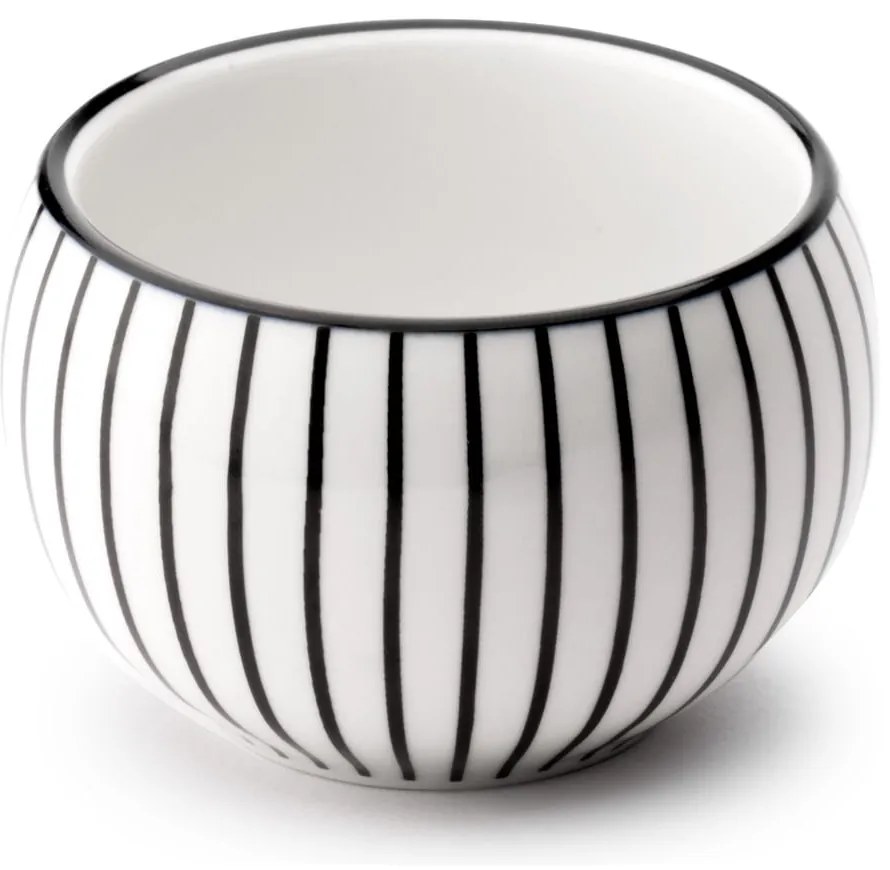Bielo-čierna porcelánovo-liatinová čajová súprava Shanxi – Bredemeijer