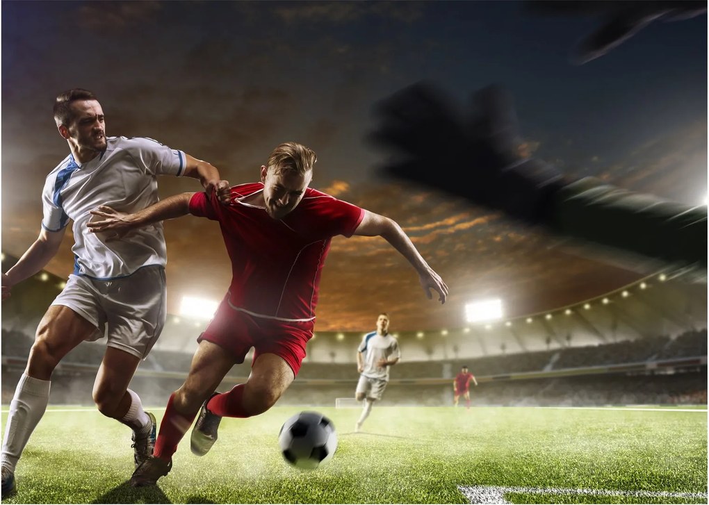 Obraz - Futbalisti v akcii (70x50 cm)