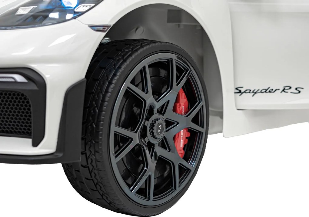 Ramiz Detské autíčko Porsche Spyder RS 718, biele športové