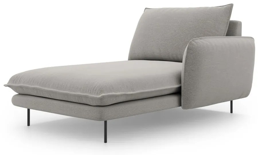 Svetlosivá leňoška Cosmopolitan Design Vienna, pravý roh