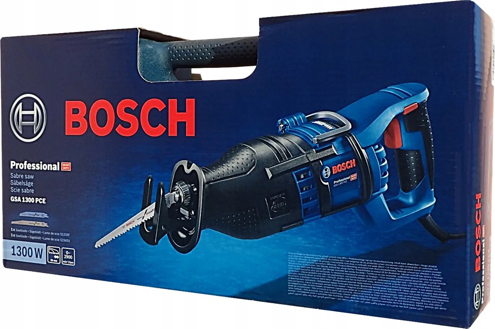 Píla šabľová na drevo a kov Bosch Gsa 1300 Pce 2x pílový list