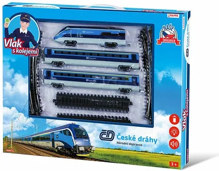Rappa Vlak České dráhy so zvukom a svetlom, 77 cm