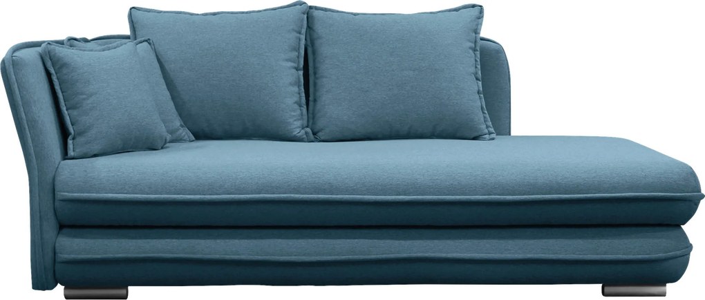 XXXLutz LEŽADLO, textil, modrá MID.YOU - Online Only obývacie izby - 001574004418