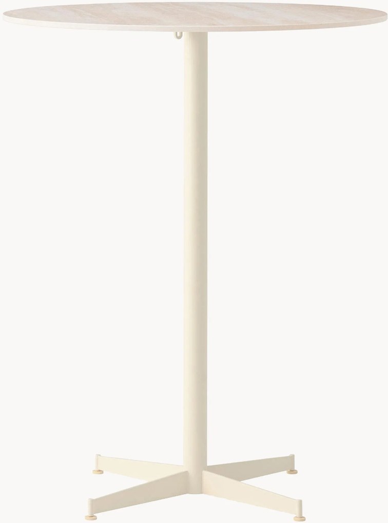 Okrúhly záhradný barový stôl Nook, Ø 80 cm