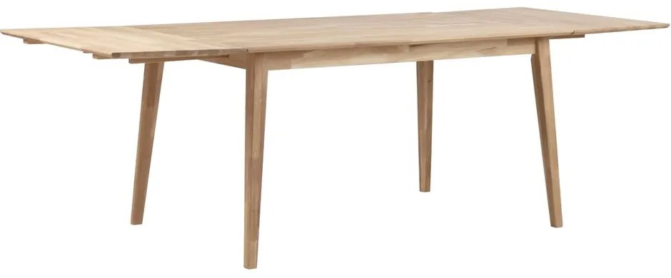 Matne lakovaný dubový jedálenský stôl Rowico Mimi, 140 x 90 cm