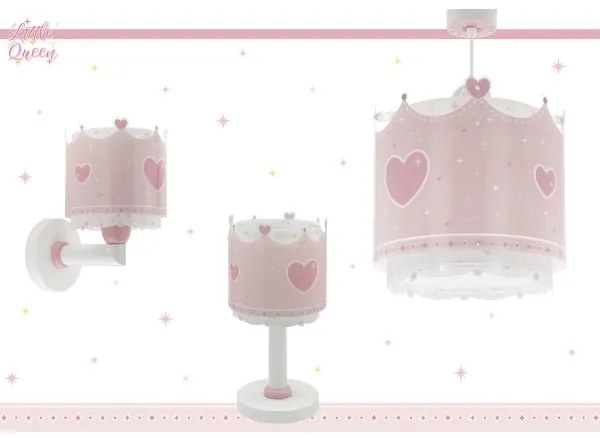 Dalber 61102 - Detský luster LITTLE QUEEN 1xE27/60W/230V