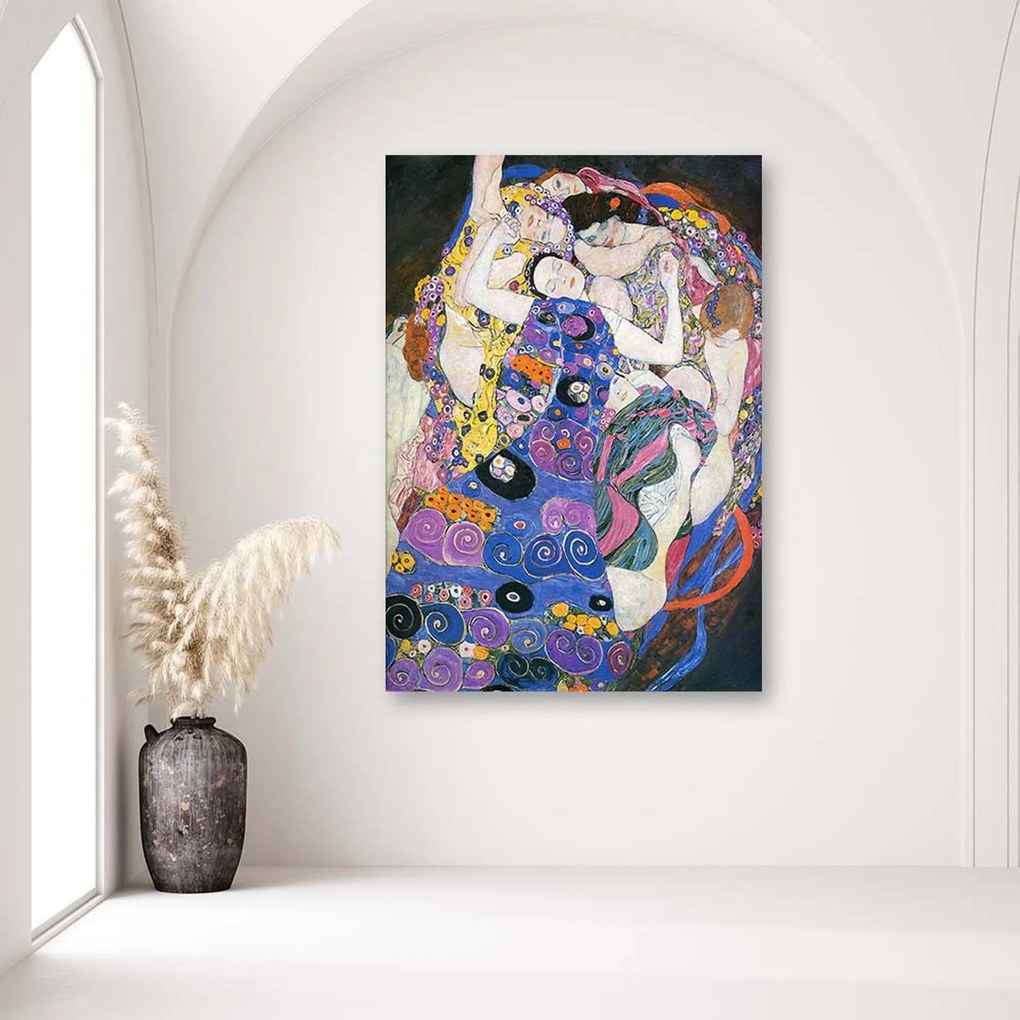 Gario Obraz na plátne Panny - Gustav Klimt, reprodukcia Rozmery: 80 x 120 cm