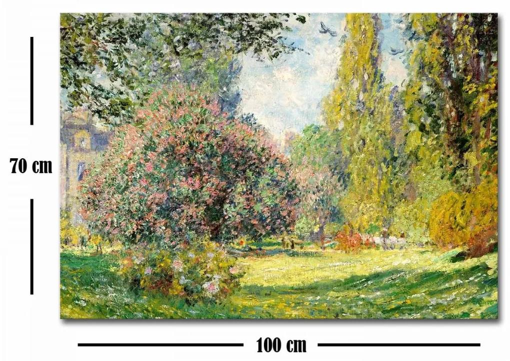 Obraz PARK MONCEAU od C. MONET 70x100 cm