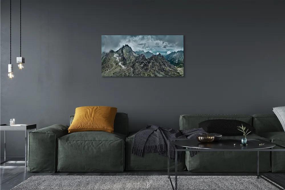 Obraz canvas salašnícky skale 140x70 cm