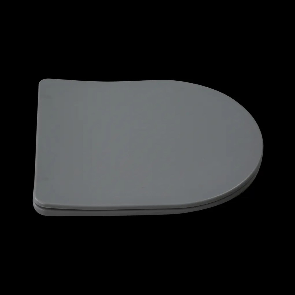 Invena Tavro, závesná misa 490x360x350 mm + WC sedadlo, QFS, šedá, INV-CE-71-007-Y